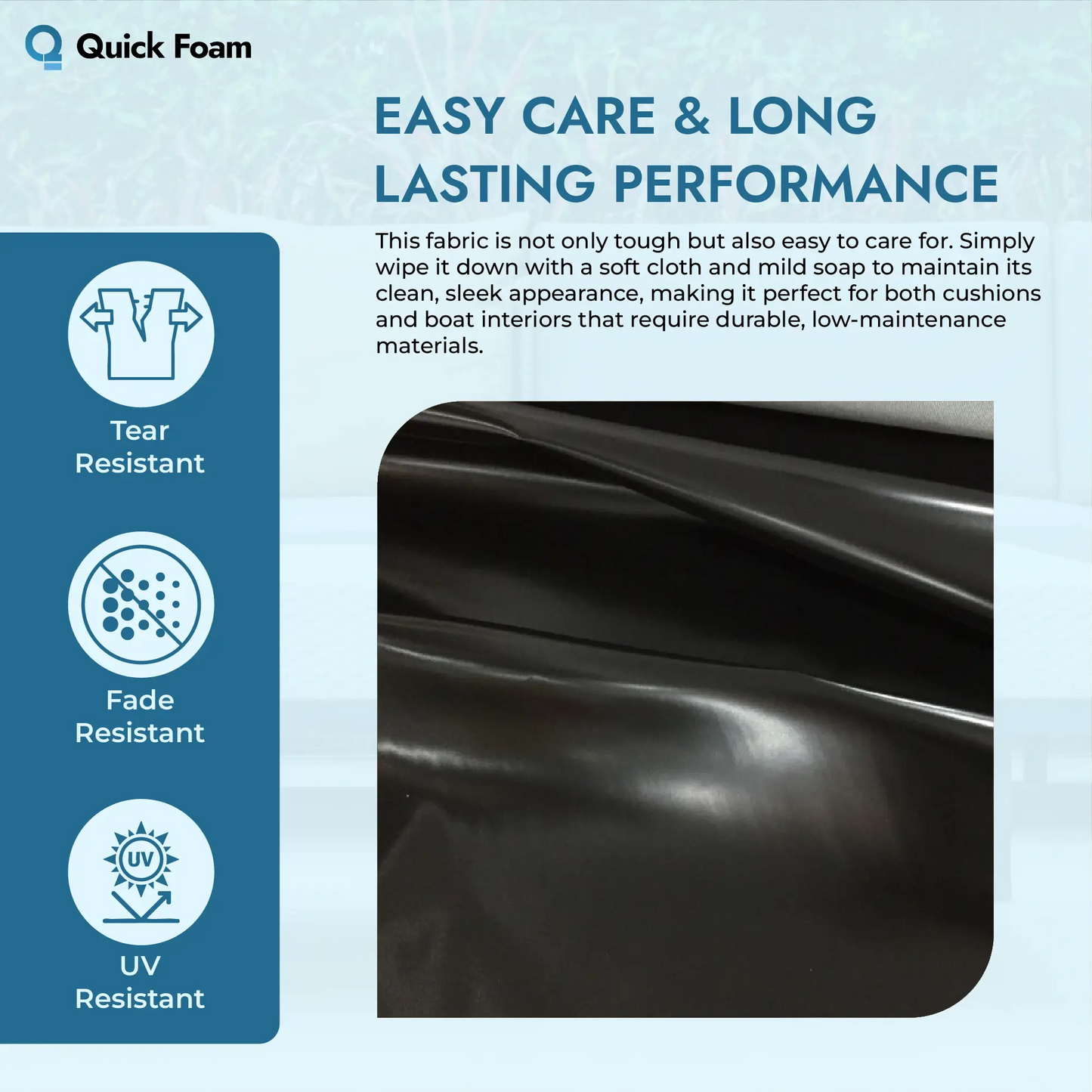 Reinforced PVC Fabric Heavy Duty UV Stabilised Gloss