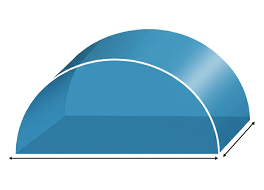 Custom Semicircle Foam Inserts