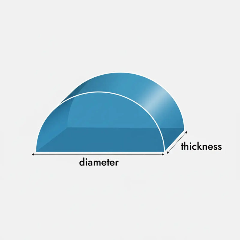 Custom Semicircle Foam Inserts