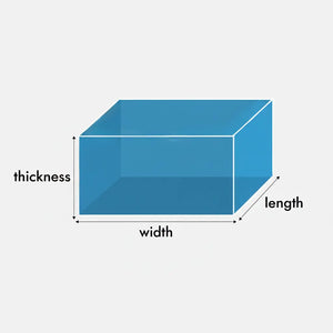 Custom Square / Rectangle Shape Foam