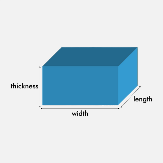Square / Rectangle Shape Foam