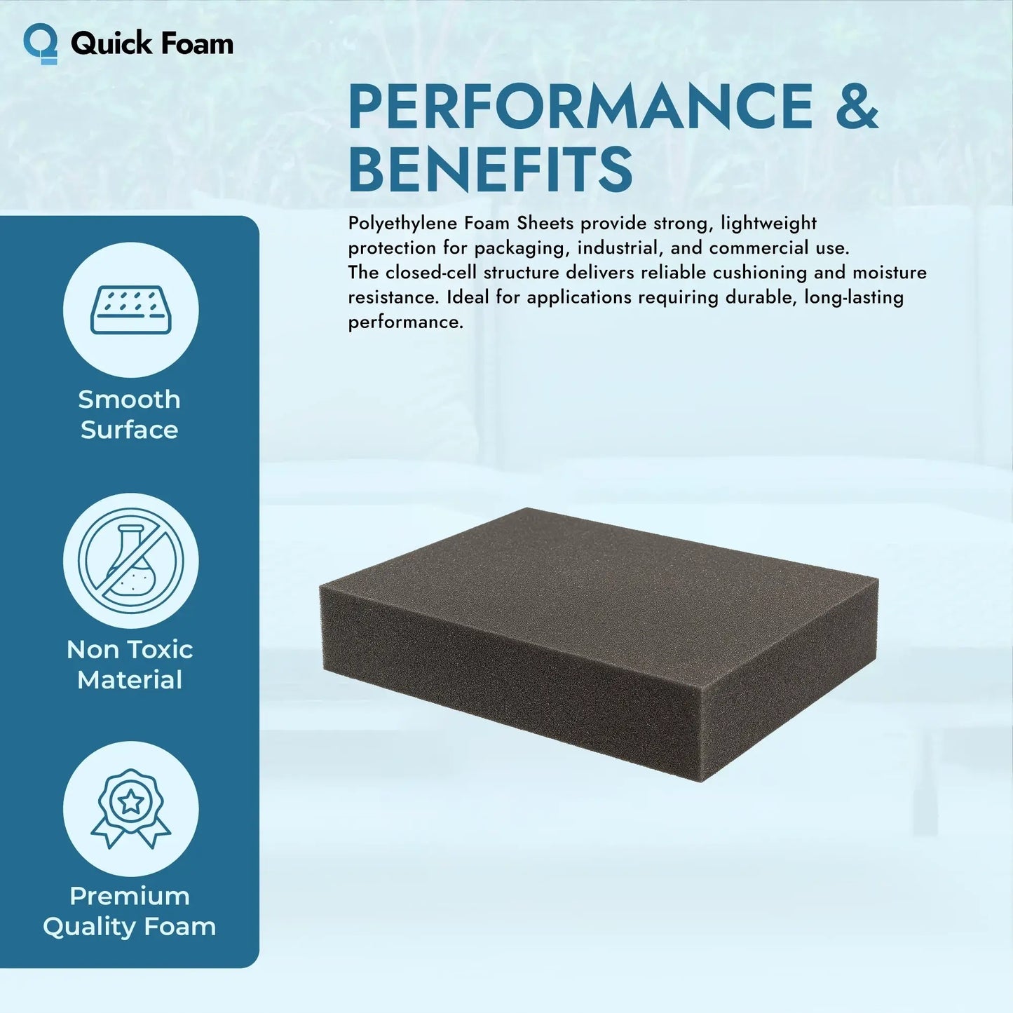 Stratocell® Polyethylene Foam Sheet (120cm x 200cm)