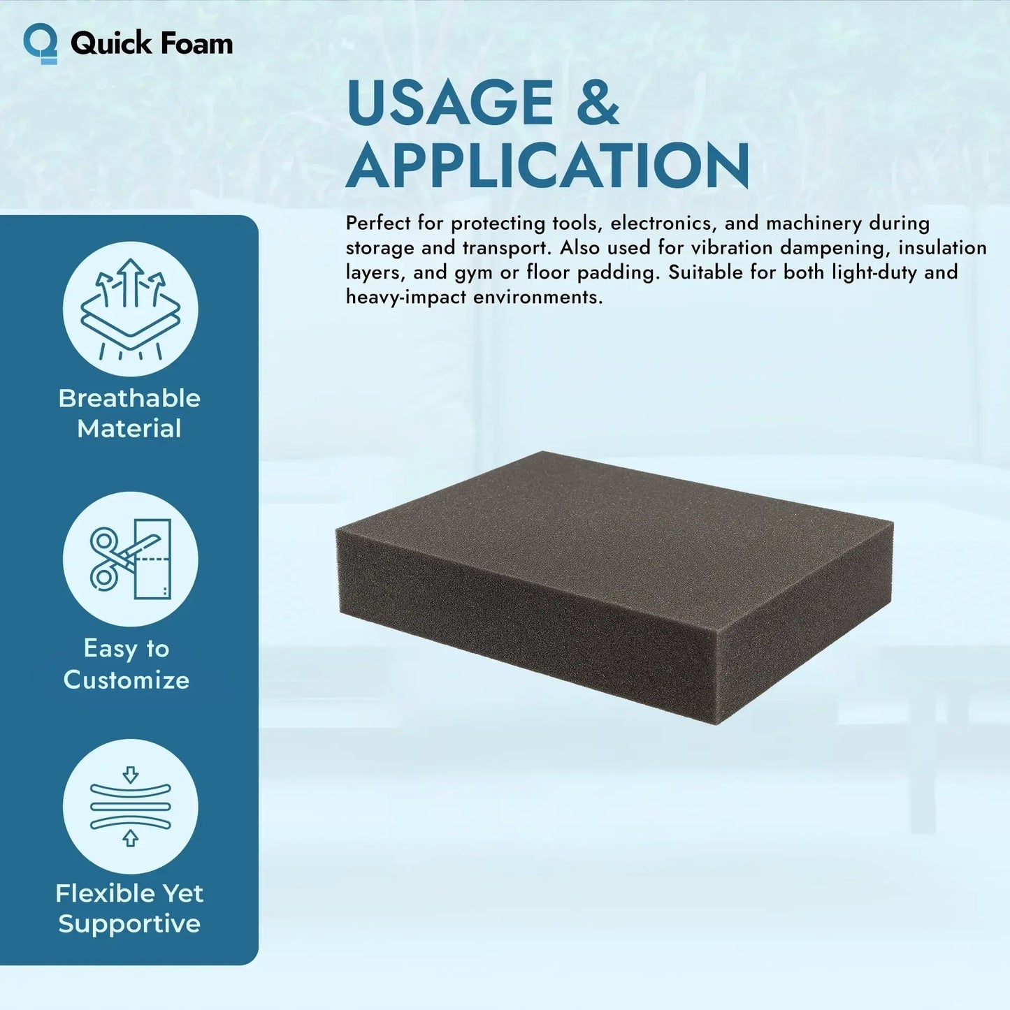 Stratocell® Polyethylene Foam Sheet (120cm x 200cm)
