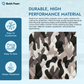 Waterproof Quilted Fabric 4oz PU, Camouflage Print