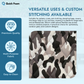 Waterproof Quilted Fabric 4oz PU, Camouflage Print