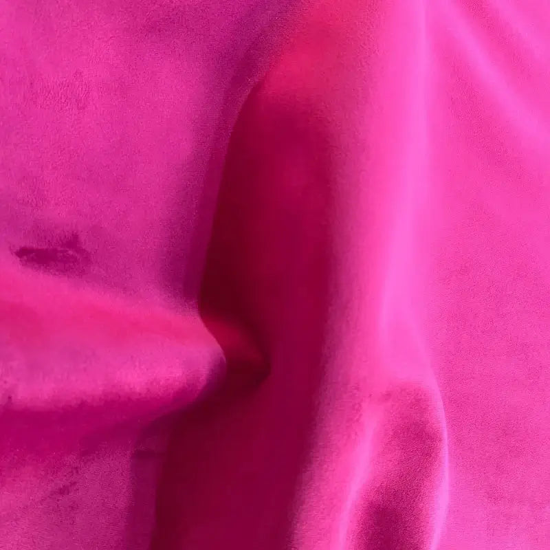 Plush Velvet Upholstery Fabric - Hard Wearing, Fire Retardant