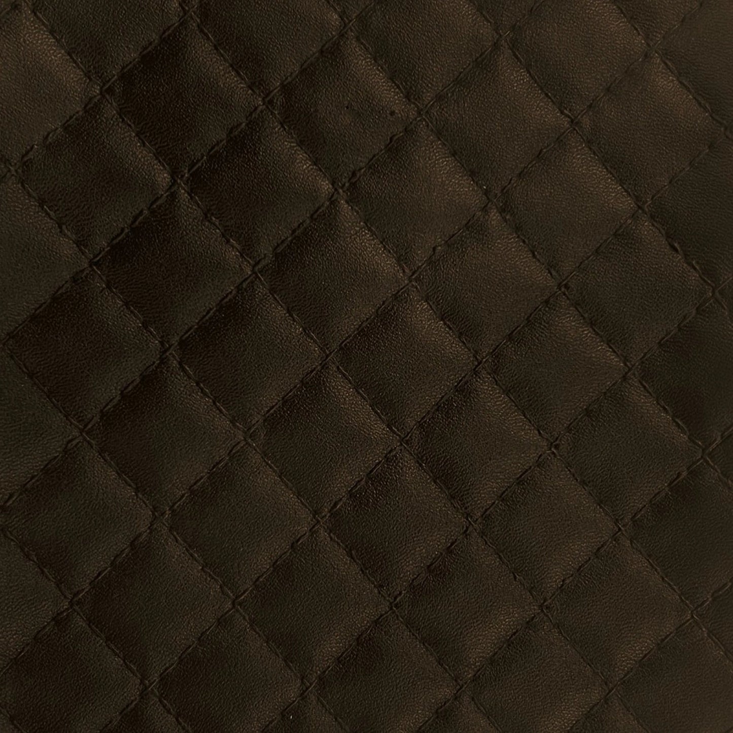 Diamond Stitched Quilted Leatherette Fabric