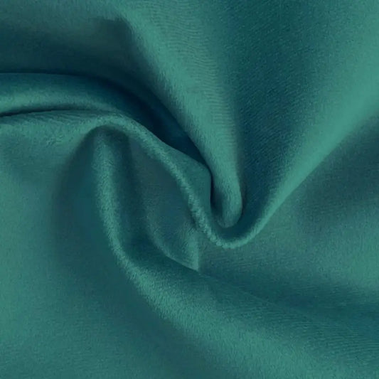 Plush Velvet Upholstery Fabric - Hard Wearing, Fire Retardant